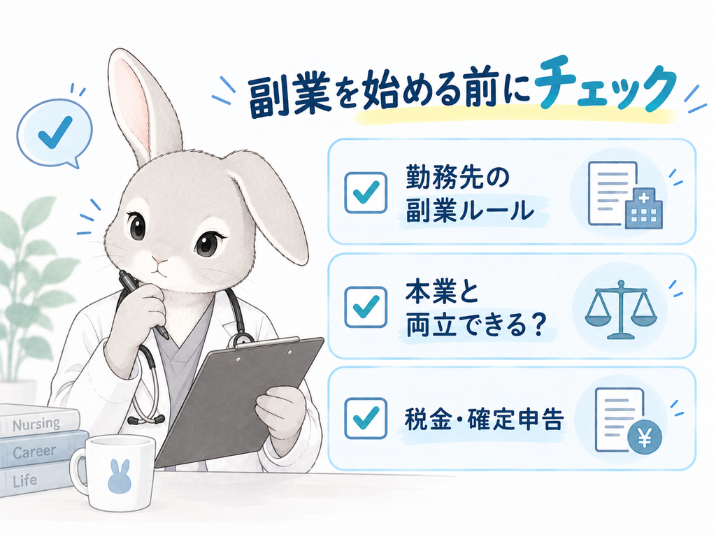 副業を始める前の3つの確認