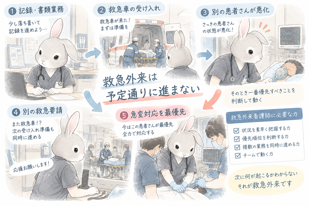 今一番優先すべき患者を考える